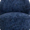 KARE Design Poltrona girevole Ellie blau - KARE> Poltrone