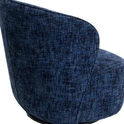 KARE Design Poltrona girevole Ellie blau - KARE></noscript> Poltrone