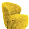 KARE Design Poltrona girevole Ellie giallo - KARE> Poltrone