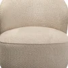 KARE Design Poltrona girevole Ellie grigio - KARE> Poltrone
