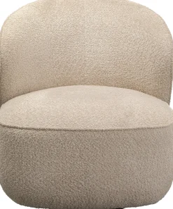 KARE Design Poltrona girevole Ellie grigio - KARE> Poltrone