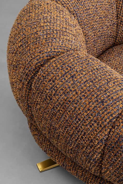 KARE Design Poltrona girevole Janno Marrone - KARE> Poltrone