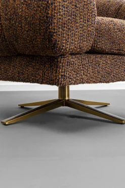 KARE Design Poltrona girevole Janno Marrone - KARE></noscript> Poltrone