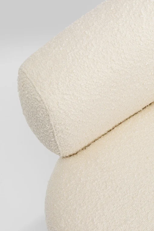 KARE Design Poltrona girevole Maye crema - KARE> Poltrone