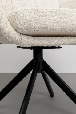 KARE Design Poltrona girevole Molly beige - KARE></noscript> Sedie