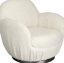 KARE Design Poltrona girevole Nube Boucle - KARE></noscript> Poltrone