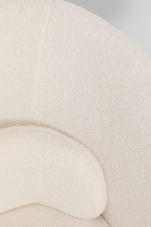 KARE Design Poltrona girevole Orion bianco - KARE> Poltrone
