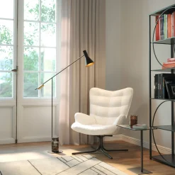 KARE Design Poltrona girevole Oscar Boucle crema - KARE> Poltrone