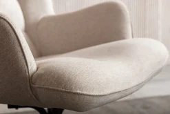 KARE Design Poltrona girevole Oscar crema - KARE></noscript> Poltrone
