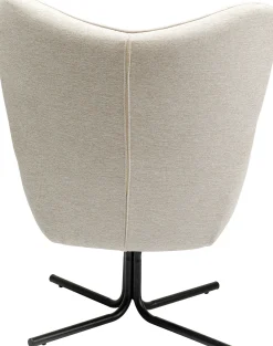 KARE Design Poltrona girevole Oscar crema - KARE></noscript> Poltrone
