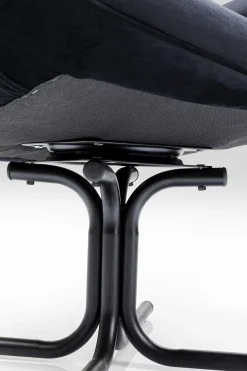KARE Design Poltrona girevole Oscar velluto nero - KARE></noscript> Poltrone