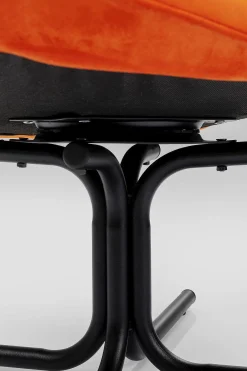KARE Design Poltrona girevole Oscar velluto arancione - KARE></noscript> Poltrone