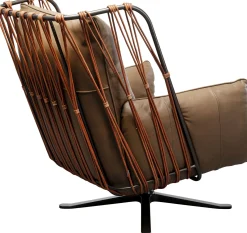 KARE Design Poltrona girevole Paradiso Marrone - KARE></noscript> Poltrone