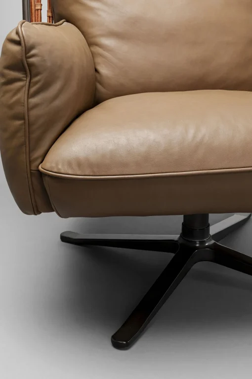 KARE Design Poltrona girevole Paradiso Marrone - KARE> Poltrone