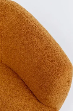 KARE Design Poltrona girevole Peony Fuzzy marrone - KARE></noscript> Poltrone
