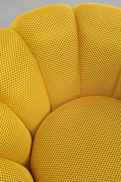 KARE Design Poltrona girevole Peppo Bloom Giallo - KARE></noscript> Poltrone