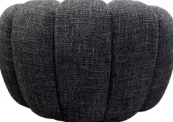 KARE Design Poltrona girevole Peppo Bloom Melange Nero - KARE></noscript> Poltrone