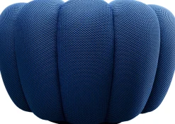 KARE Design Poltrona girevole Peppo Bloom Blu - KARE> Poltrone