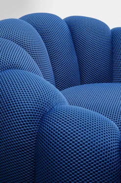 KARE Design Poltrona girevole Peppo Bloom Blu - KARE></noscript> Poltrone