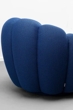 KARE Design Poltrona girevole Peppo Bloom Blu - KARE></noscript> Poltrone