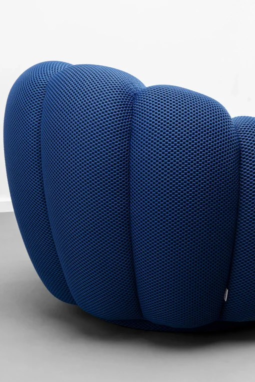 KARE Design Poltrona girevole Peppo Bloom Blu - KARE> Poltrone