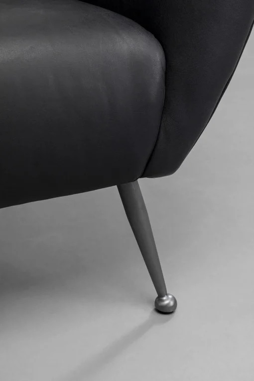 KARE Design Poltrona Goldfinger Nera - KARE> Poltrone