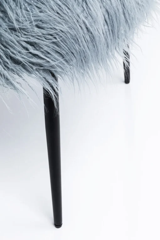 KARE Design Poltrona Hairy Blu - KARE> Poltrone
