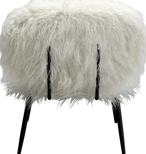 KARE Design Poltrona Pelo Bianco - KARE> Poltrone