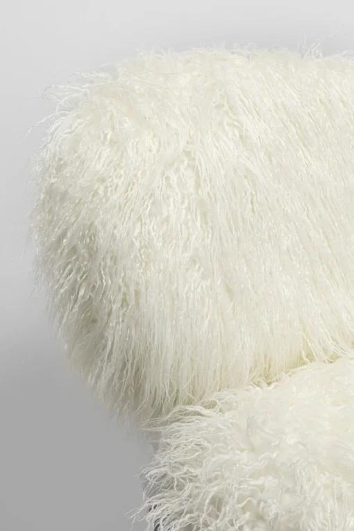 KARE Design Poltrona Pelo Bianco - KARE> Poltrone