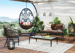 KARE Design POLTRONA PENDULA IBIZA - KARE></noscript> Poltrone