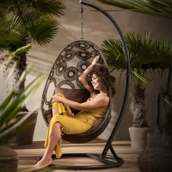 KARE Design POLTRONA PENDULA IBIZA - KARE></noscript> Poltrone