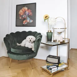 KARE Design Poltrona Water Lily verde - KARE> Poltrone