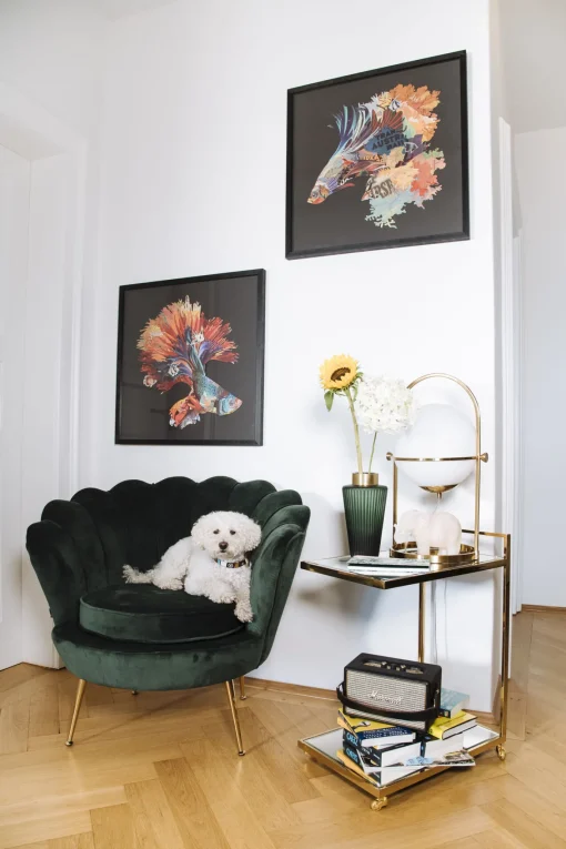 KARE Design Poltrona Water Lily verde - KARE> Poltrone