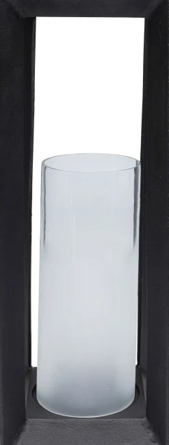 KARE Design Porta candela / Lanterna "Mabel" vetro e ferro h61cm - KARE> Lanterne