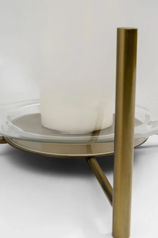 KARE Design Porta candela in vetro "Vasa Steam" H36cm - KARE> Lanterne