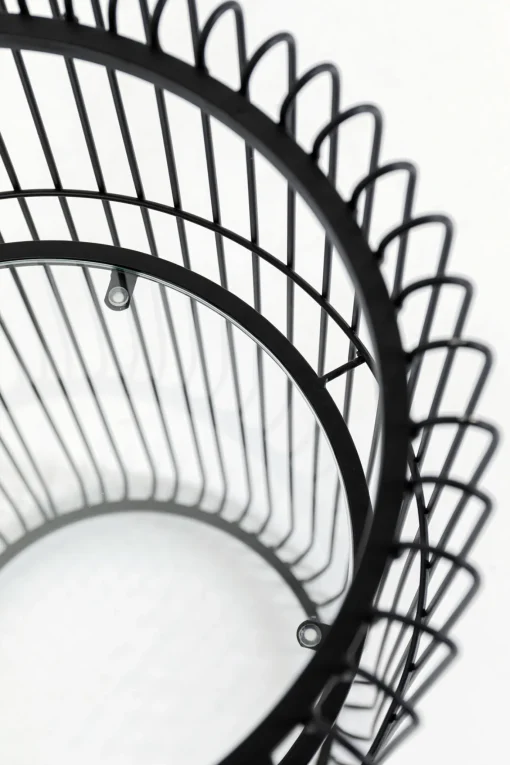 KARE Design Porta vaso / fioriera "Wire Black" 70cm - KARE> Vasi E Fioriere|Vasi