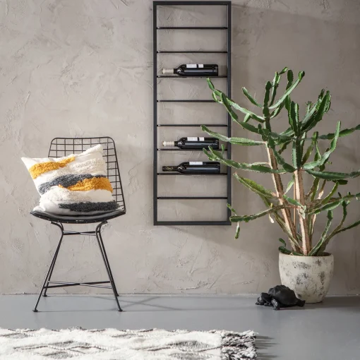 KARE Design Portabottiglie Pensile Bistro 120cm - KARE> Portabottiglie|Librerie
