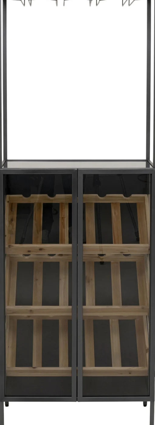 KARE Design Portabottiglie Porto Bar nero 60x170cm - KARE> Bar