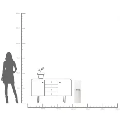 KARE Design Portacandele Casablanca Alu 75cm - KARE> Lanterne