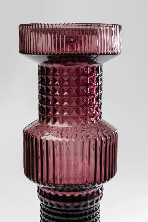 KARE Design Portacandele Marvelous Duo rosa grigio 49cm - KARE> Candelabri