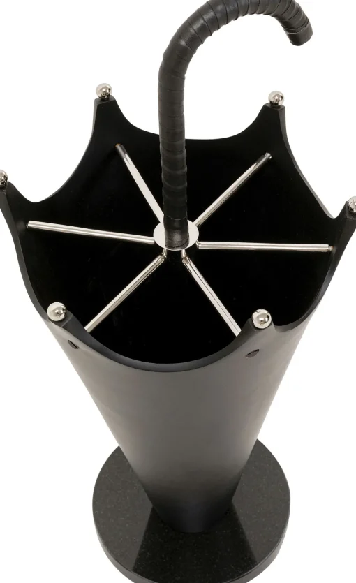 KARE Design Portaombrelli Pioggia nero 66cm - KARE> Ombrelli E Portaombrelli