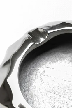 KARE Design Posacenere Avantgard argento Ø15cm - KARE> Posacenere E Portasigarette