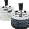 KARE Design Posacenere rotante Cristallo Smoke assortito - KARE> Posacenere E Portasigarette