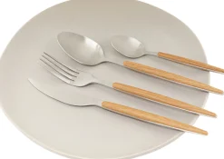 KARE Design Posate Paris Nature argento opaco (16/pz.) - KARE> Stoviglie