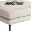 KARE Design Pouf poggiapiedi "Discovery" 102x102cm crema - KARE> Pouf