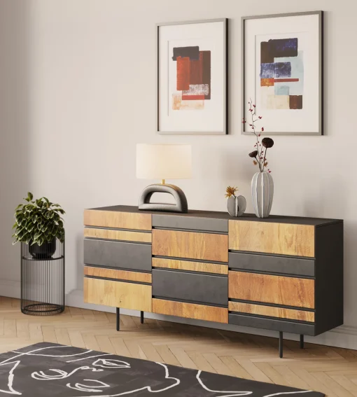 KARE Design Quadro con cornice Box Back rosso 60x80cm - KARE> Quadri