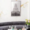 KARE Design Quadro con cornice Empire State Mirror 77x130cm - KARE> Quadri