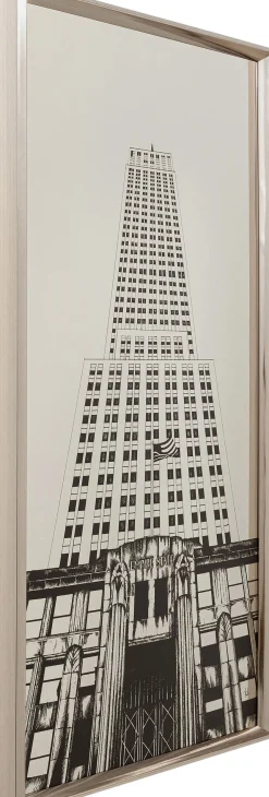 KARE Design Quadro con cornice Empire State Mirror 77x130cm - KARE> Quadri