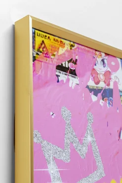KARE Design Quadro con cornice La Viva Woman 100x100cm - KARE> Quadri