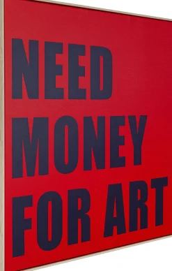 KARE Design Quadro con cornice Need Money 80x80cm - KARE></noscript> Quadri